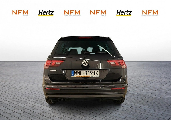 Volkswagen Tiguan cena 108500 przebieg: 105251, rok produkcji 2019 z Nekla małe 407
